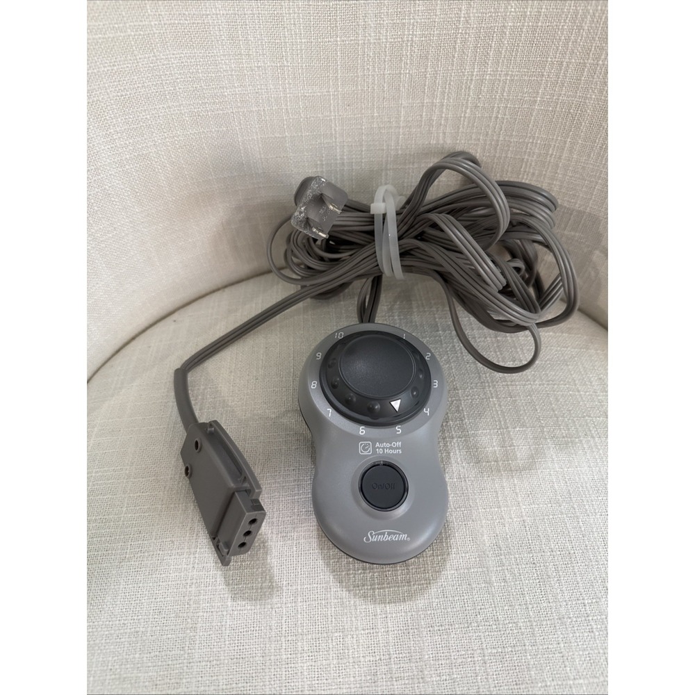 Sunbeam Electric Heated Blanket Remote‎ Control 3 Prong Style S85A Replacement